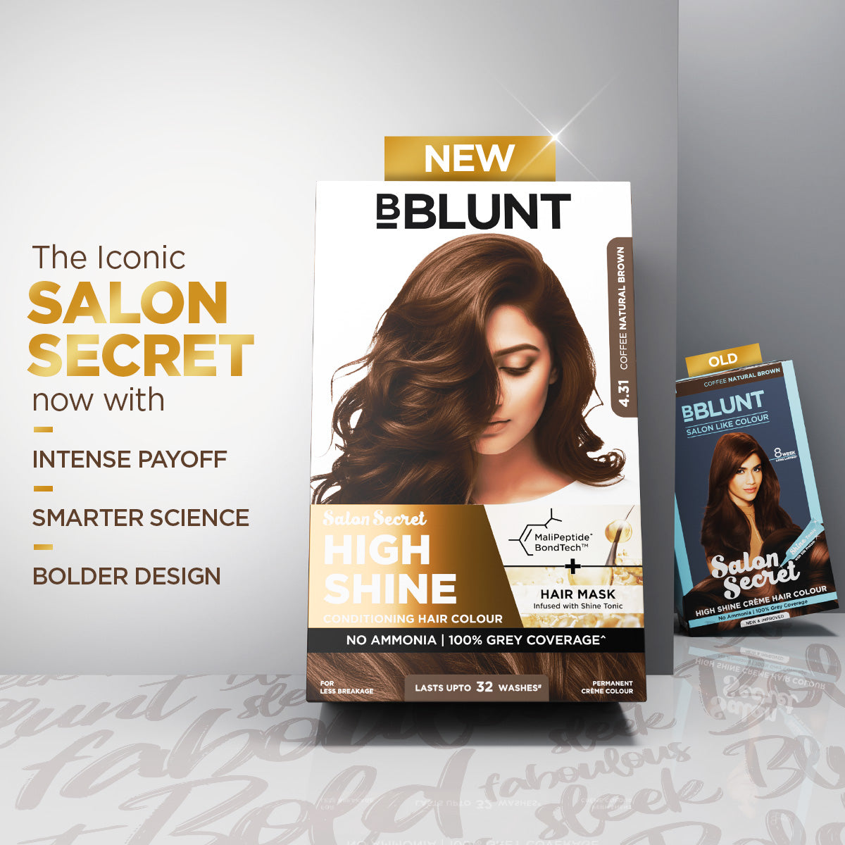High Shine Conditioning Hair Colour - Coffee Natural Brown (Shade 4.31)