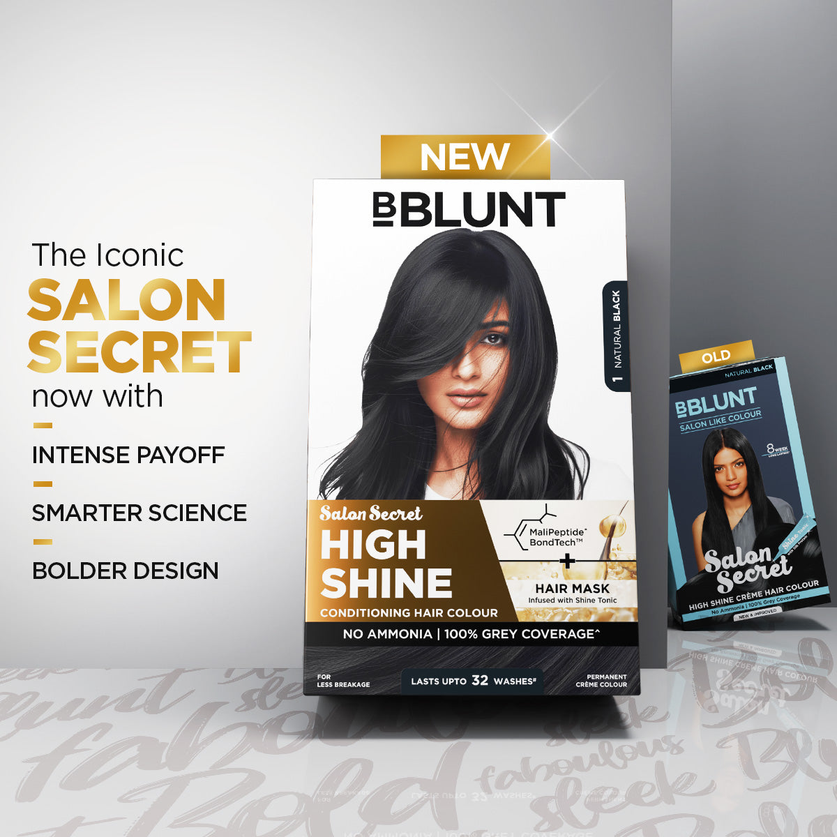 High Shine Conditioning Hair Colour - Natural Black (Shade 1)
