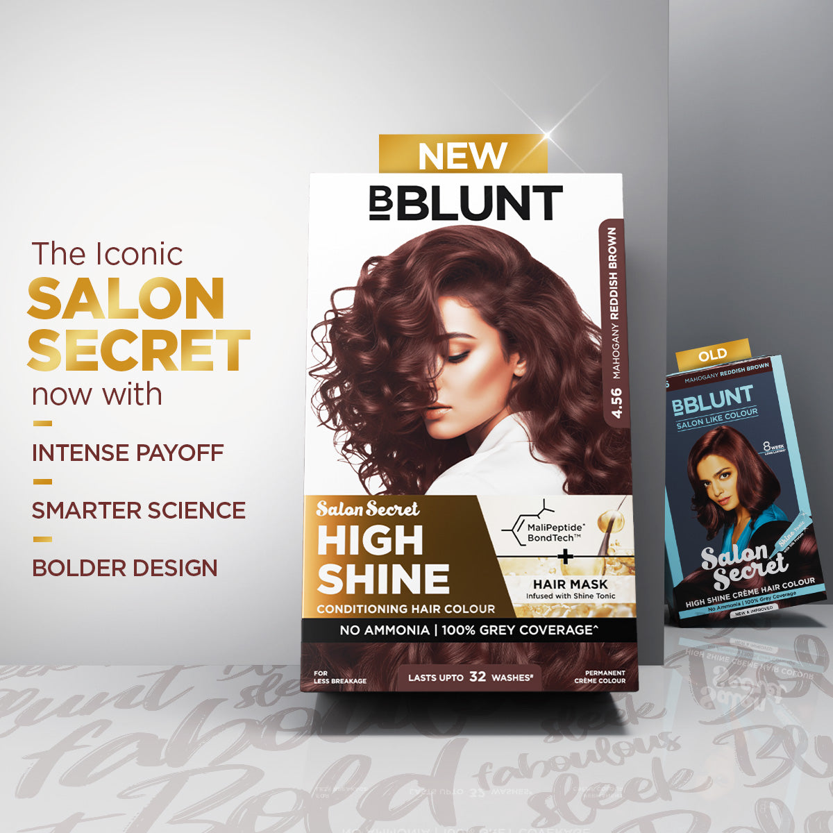 High Shine Conditioning Hair Colour - Mahogany Reddish Brown (Shade 4.56)