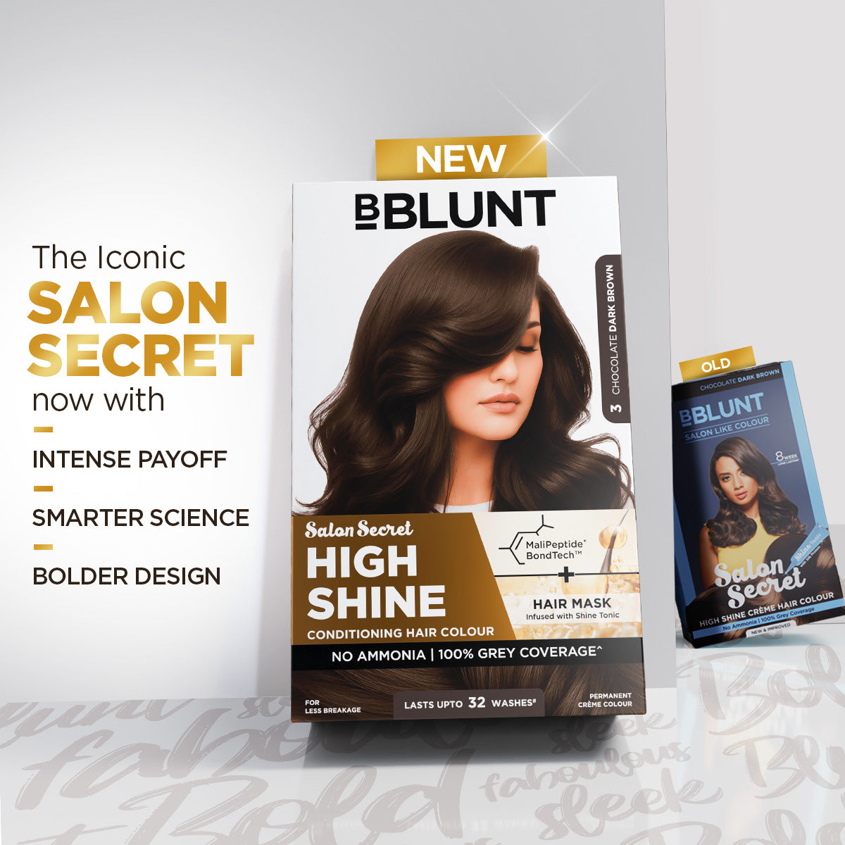 High Shine Conditioning Hair Colour - Chocolate Dark Brown (Shade 3)