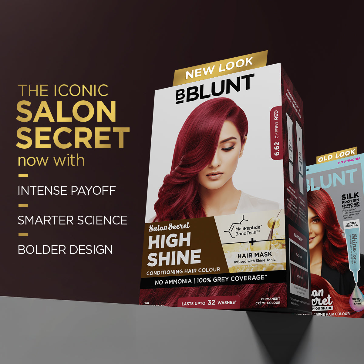 High Shine Conditioning Hair Colour - Cherry Red (Shade 6.62)