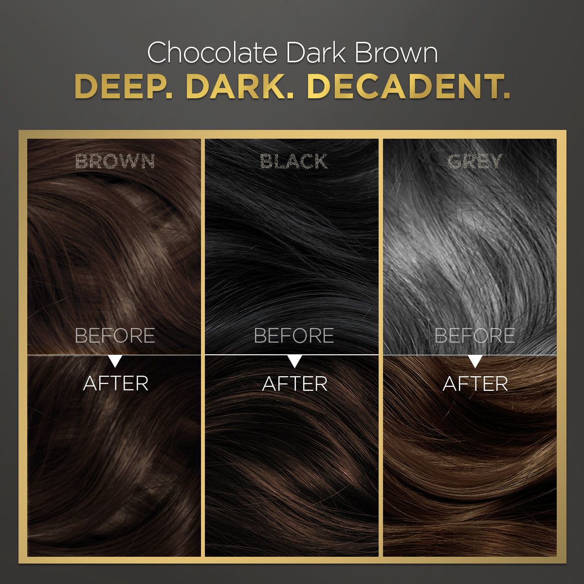 High Shine Conditioning Hair Colour - Chocolate Dark Brown (Shade 3)