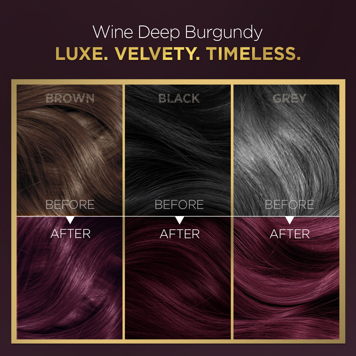 High Shine Conditioning Hair Colour - Wine Deep Burgundy (Shade 4.20)(Pack of 2)