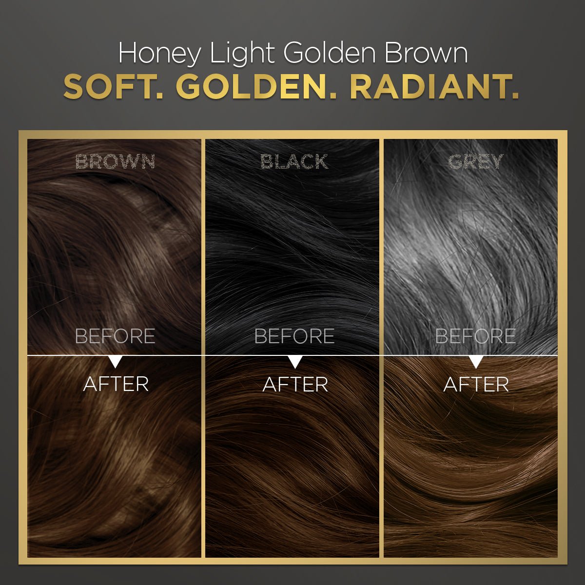 High Shine Conditioning Hair Colour - Honey Light Golden Brown (Shade 5.32)
