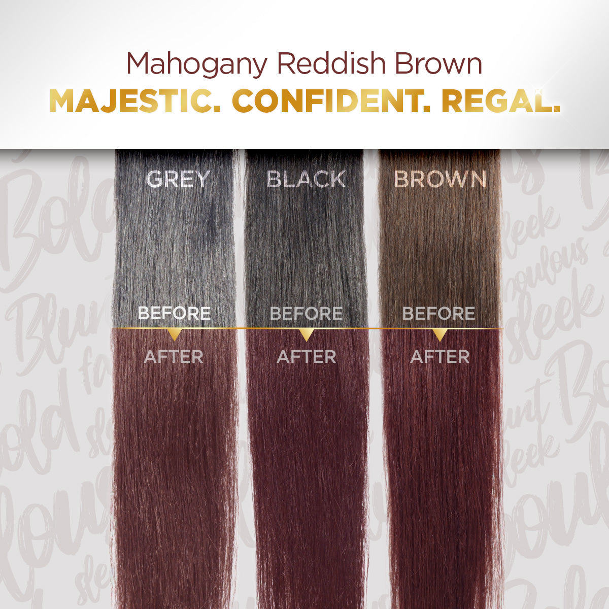High Shine Conditioning Hair Colour - Mahogany Reddish Brown (Shade 4.56)
