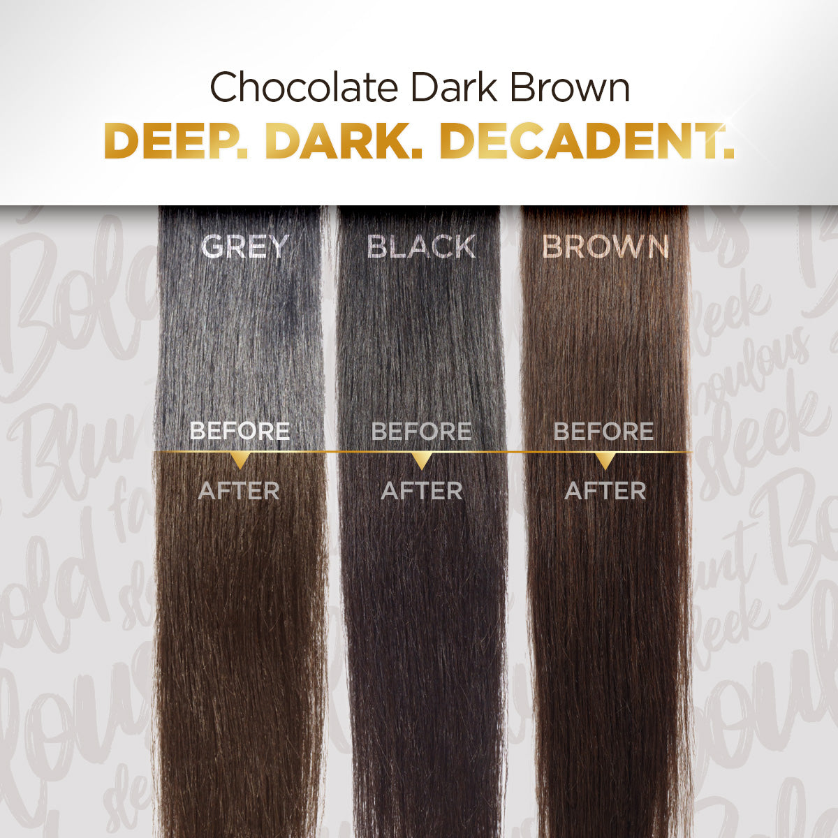 High Shine Conditioning Hair Colour - Chocolate Dark Brown (Shade 3)