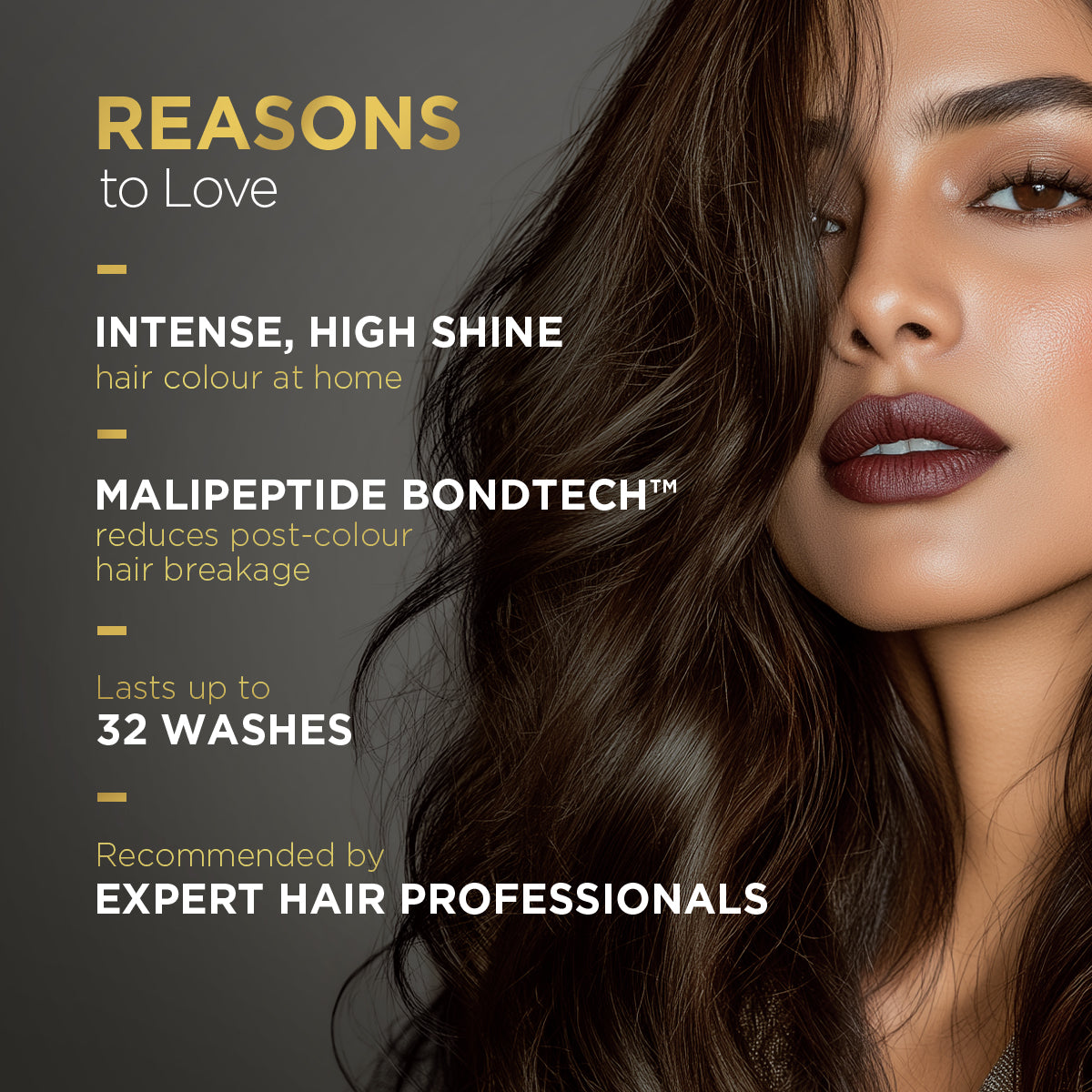 High Shine Conditioning Hair Colour - Chocolate Dark Brown (Shade 3)