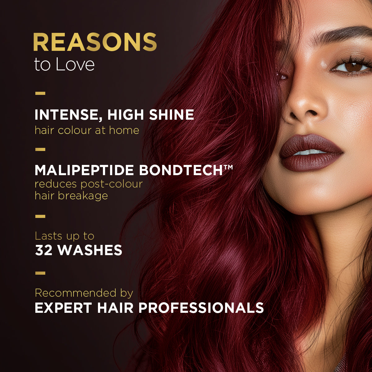 High Shine Conditioning Hair Colour - Cherry Red (Shade 6.62)