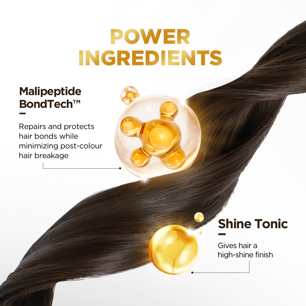 High Shine Conditioning Hair Colour - Chocolate Dark Brown (Shade 3)