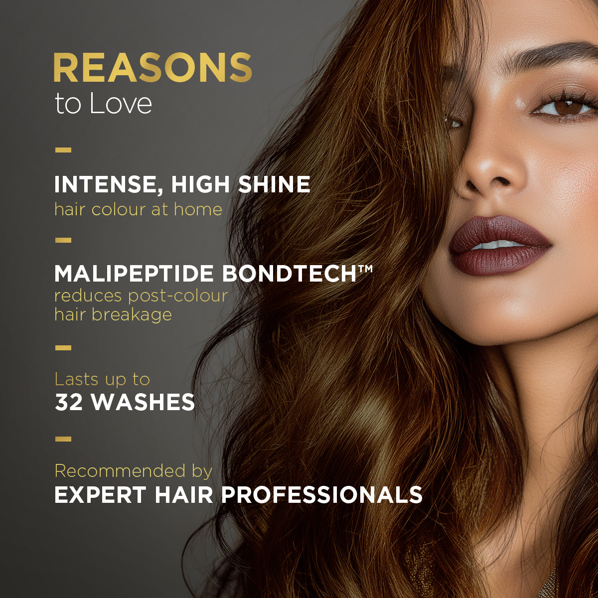 High Shine Conditioning Hair Colour - Honey Light Golden Brown (Shade 5.32)