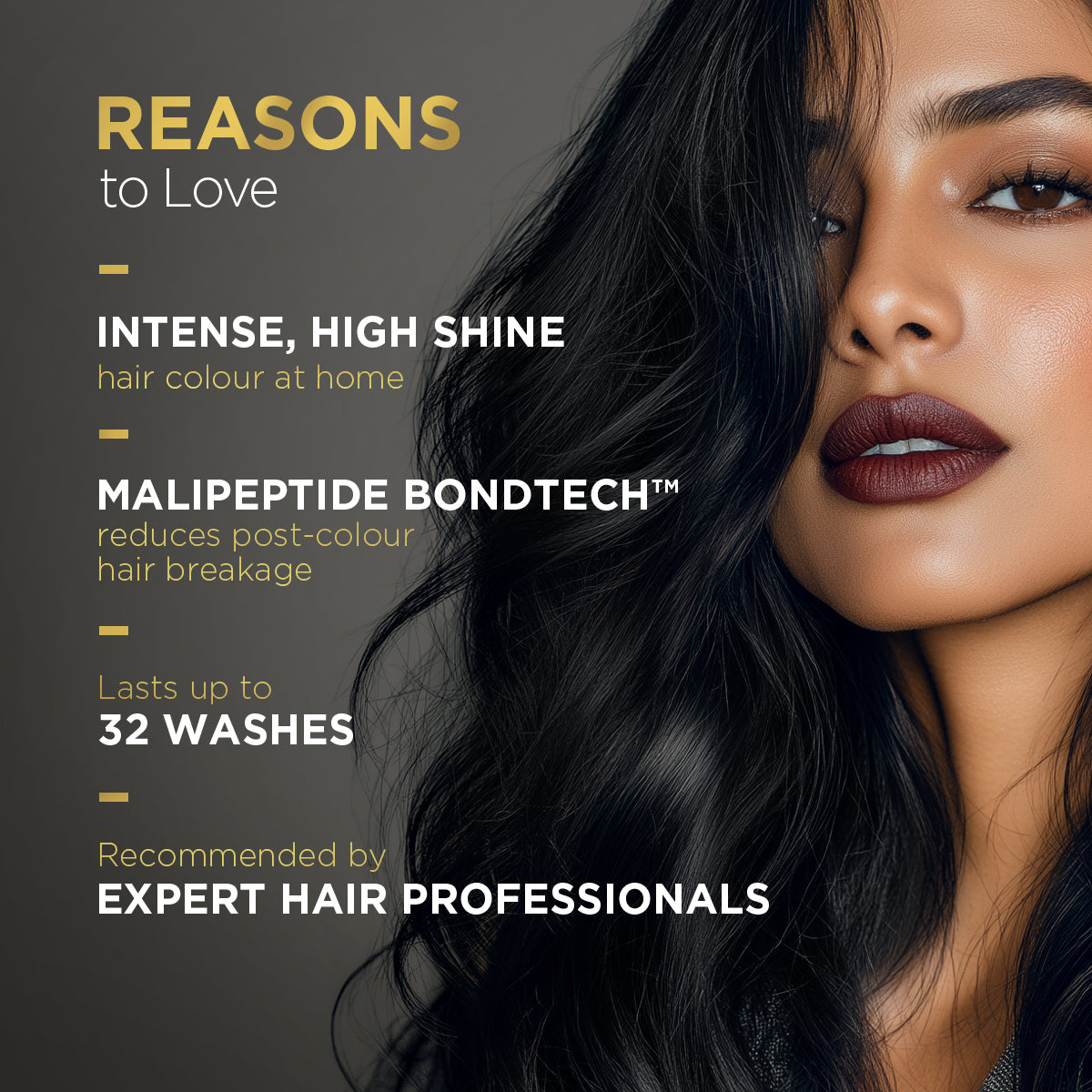 High Shine Conditioning Hair Colour - Natural Black (Shade 1)(Pack of 2)