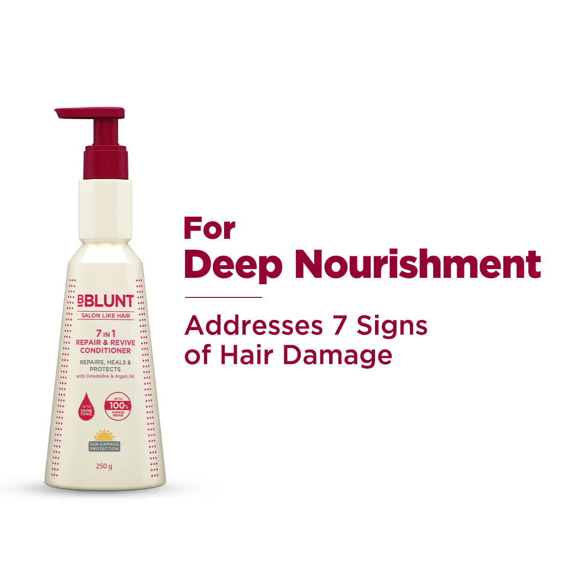 7 in 1 Repair & Revive Conditioner for Upto 100% Damage Repair - 250g