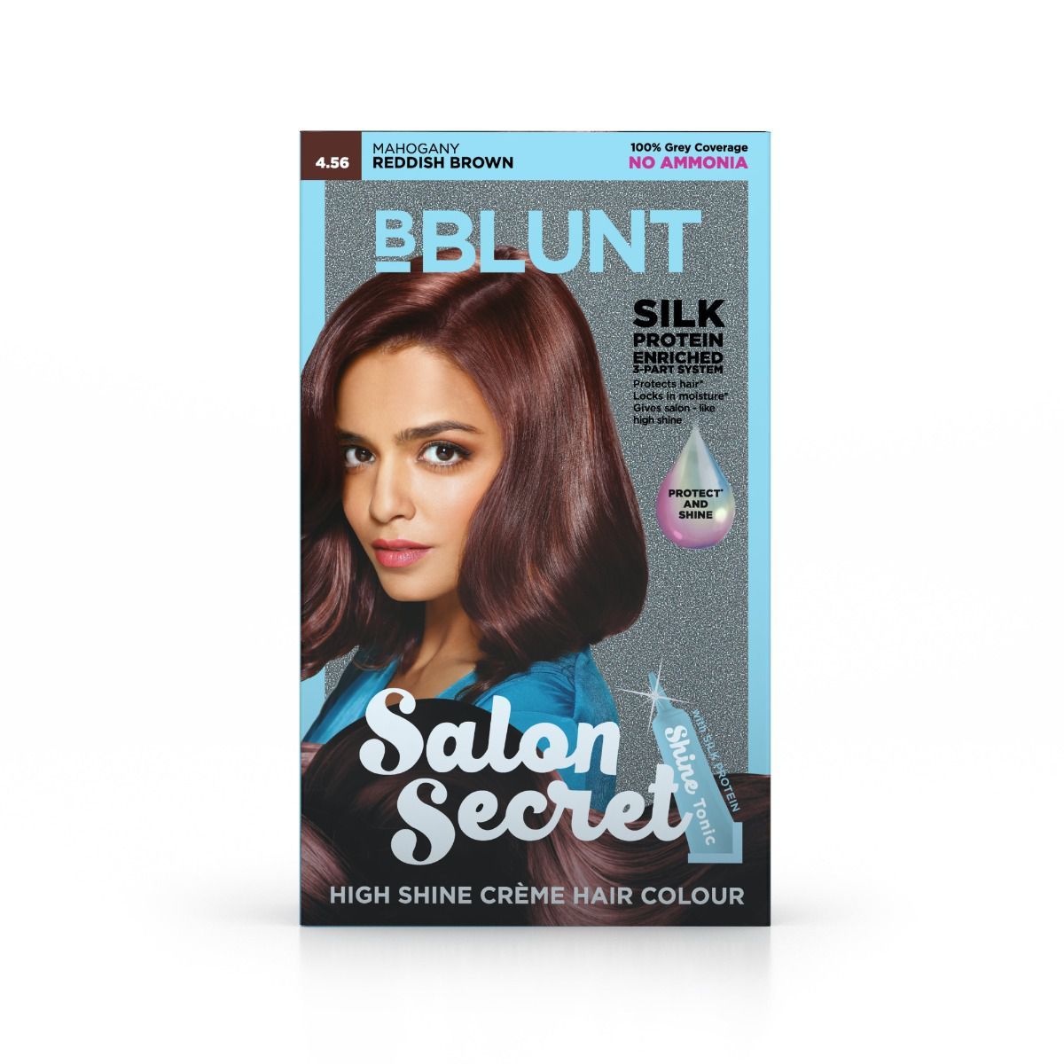 Salon Secret High Shine Crème Hair Colour - Mahogany - Pack of 2