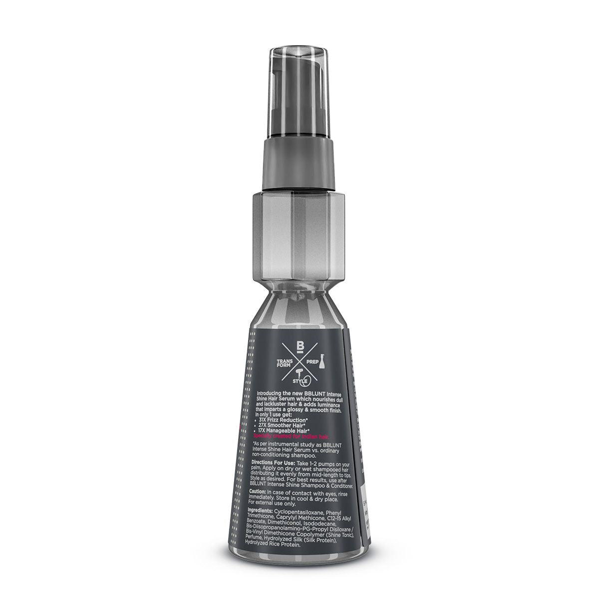 Intense Shine Hair Serum with Rice & Silk Protein for 10X Shinier Hair for upto 72 hours* - 70 ml