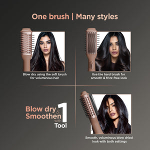 WET-TO-DRY AIR SMOOTHENING BRUSH - 850W