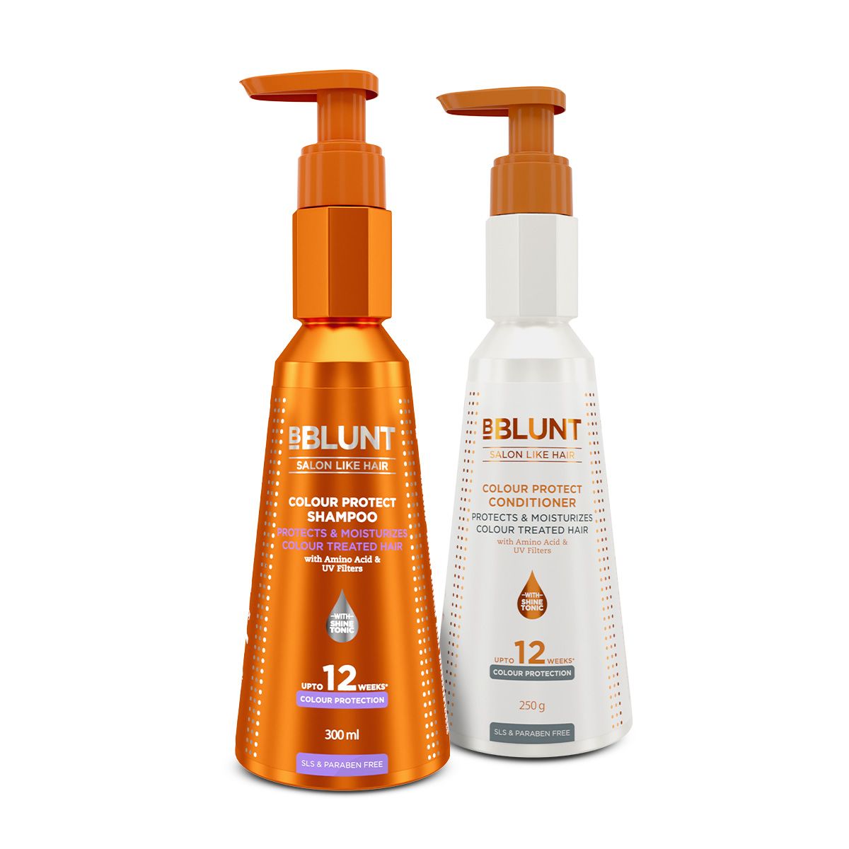 BBLUNT Colour Protect Combo (Colour Protect Shampoo 300 ml & Colour Protect Conditioner 250 g)