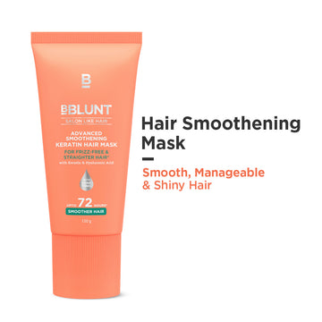 Advanced Smoothening Keratin Hair Mask with Keratin & Hyaluronic Acid - 150 g