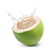 Coconut Water -Rich in nutrients, Coconut Water hydrates hair, soothes scalp, strengthens strands, smoothens hair and prevents flakiness.