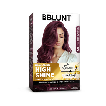 High Shine Conditioning Hair Colour - Wine Deep Burgundy (Shade 4.20)