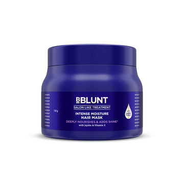 Intense Moisture Hair Mask with Jojoba Oil & Vitamin E for Nourished & Shiny Hair- 120 g