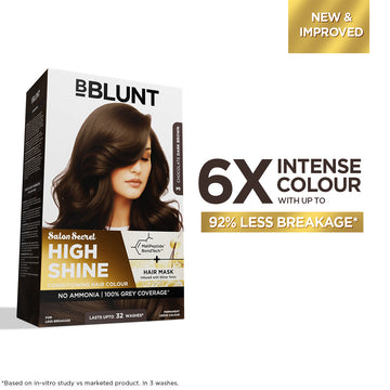 High Shine Conditioning Hair Colour - Chocolate Dark Brown (Shade 3)