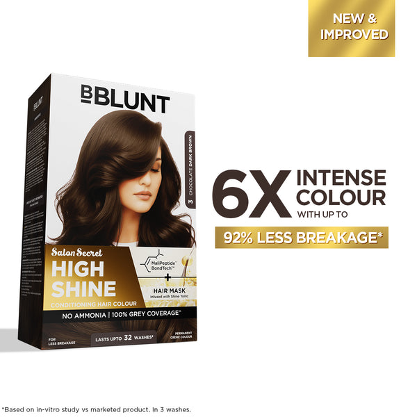 BBlunt Salon Secret Creme Colour Chocolate Dark Brown