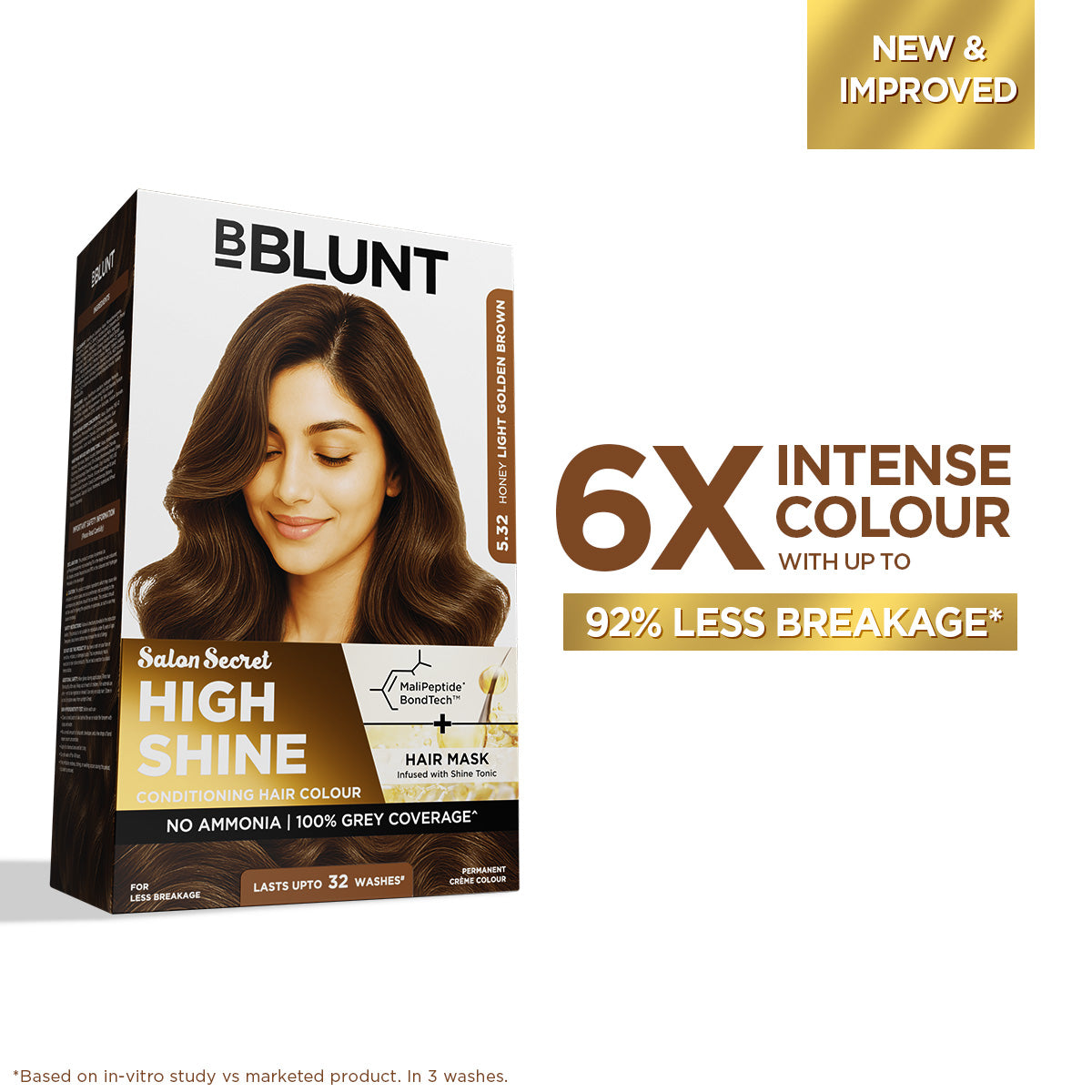 Salon Secret High Shine Crème Hair Colour - Honey Light Golden Brown