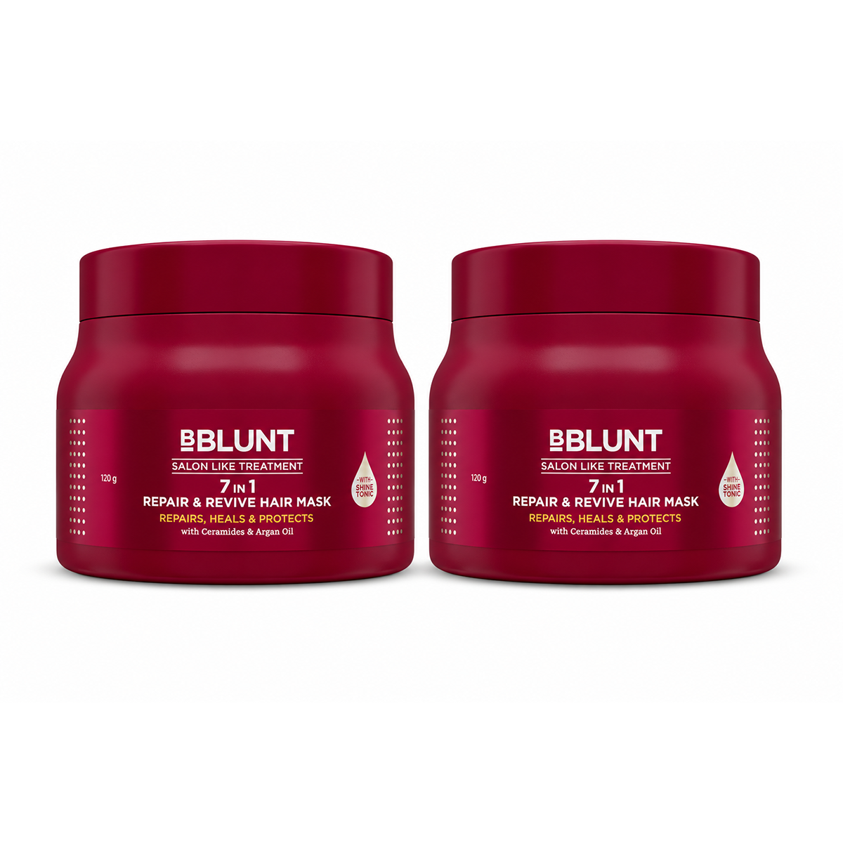 7 in 1 Repair & Revive Hair Mask for Up to 100% Damage Repair* - 120g(Pack of 2)