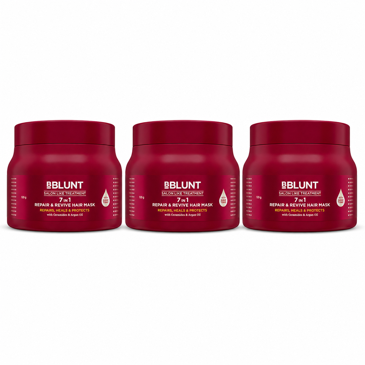 7 in 1 Repair & Revive Hair Mask for Up to 100% Damage Repair* - 120g(Pack of 3)