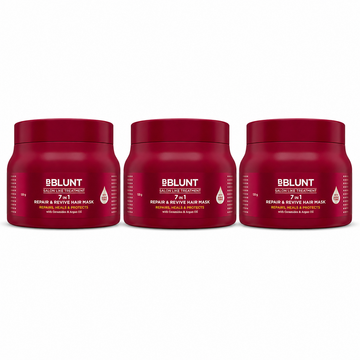 7 in 1 Repair & Revive Hair Mask for Up to 100% Damage Repair* - 120g(Pack of 3)