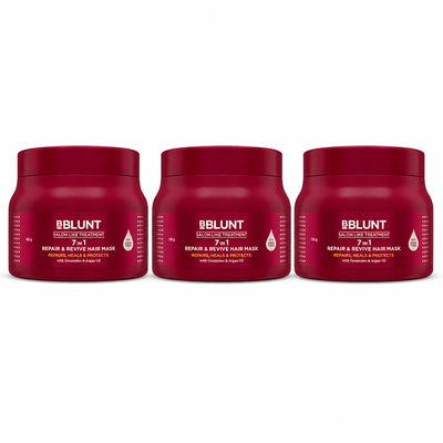 7 in 1 Repair & Revive Hair Mask for Up to 100% Damage Repair* - 120g(Pack of 3)