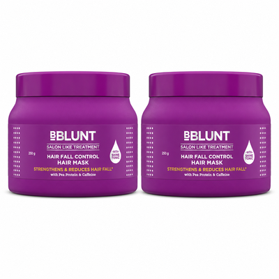 Hair Fall Control Hair Mask with Pea Protein & Caffeine for Stronger Hair -250 g(Pack of 2)
