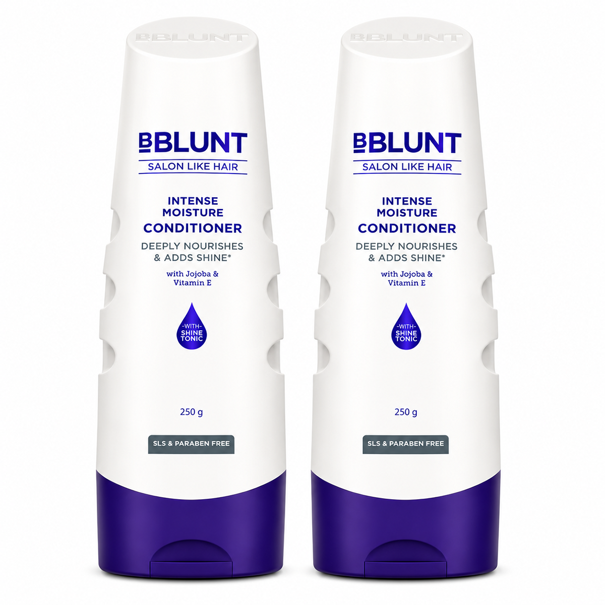 Intense Moisture Conditioner with Vitamin E & Jojoba for Dry & Frizzy Hair - 250 g(Pack of 2)