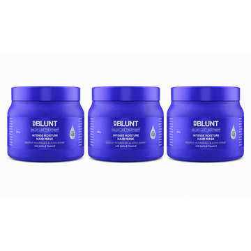 Intense Moisture Hair Mask with Jojoba Oil & Vitamin E for Nourished & Shiny Hair- 250 g(Pack of 3)
