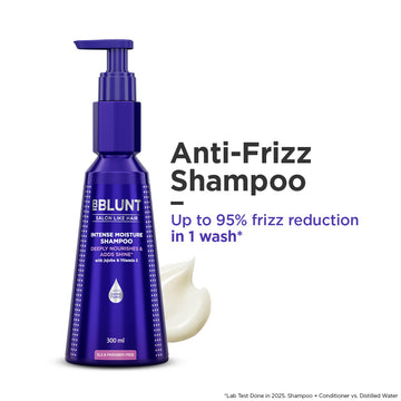 Intense Moisture Shampoo with Jojoba and Vitamin E for Dry & Frizzy Hair - 300 ml