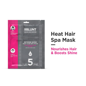 Intense Shine Heat Hair Spa Mask with Rice & Silk Protein for Salon-Like Hair Spa at Home - 70 g