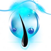 Keratin :A type of protein that fortifies hair structure to make it look smooth & straight.