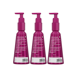 Hair Fall Control Shampoo with Pea Protein & Caffeine for Stronger Hair - 300 ml(Pack of 3)