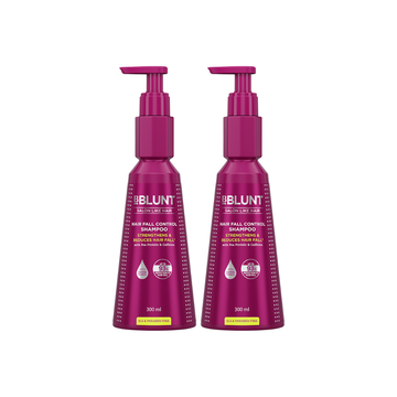 Hair Fall Control Shampoo with Pea Protein & Caffeine for Stronger Hair - 300 ml(Pack of 2)