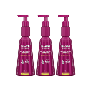 Hair Fall Control Shampoo with Pea Protein & Caffeine for Stronger Hair - 300 ml(Pack of 3)