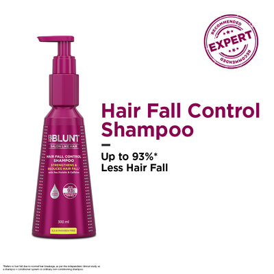 Hair Fall Control Shampoo with Pea Protein & Caffeine for Stronger Hair - 300 ml