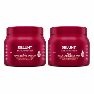 7 in 1 Repair & Revive Hair Mask for Upto 100% Damage Repair - 250g ( Pack of 2 )