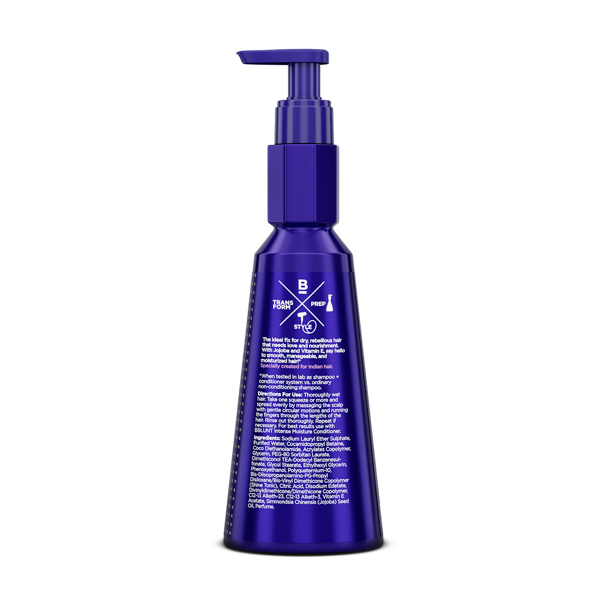 Intense Moisture Shampoo with Jojoba and Vitamin E for Dry & Frizzy Hair - 300 ml