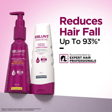 Hair Fall Control Shampoo & Conditioner Combo for Stronger Hair