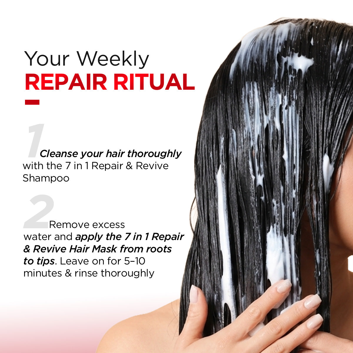 7 in 1 Repair & Revive Hair Mask for Up to 100% Damage Repair* - 120g(Pack of 2)