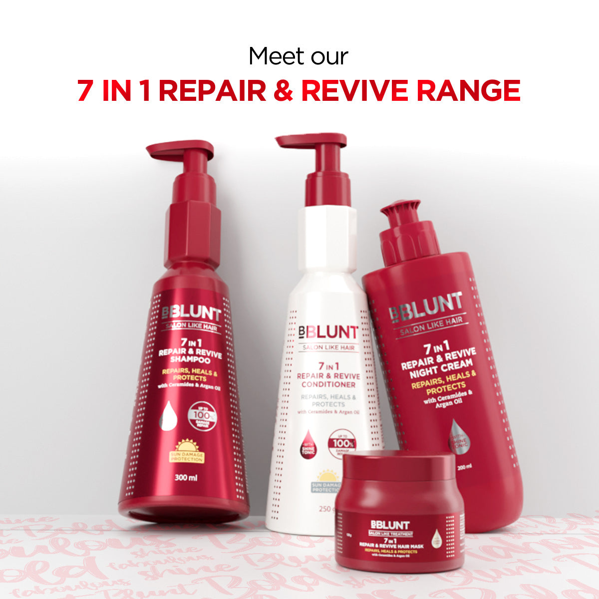 7 in 1 Repair & Revive Hair Mask for Up to 100% Damage Repair* - 120g(Pack of 2)