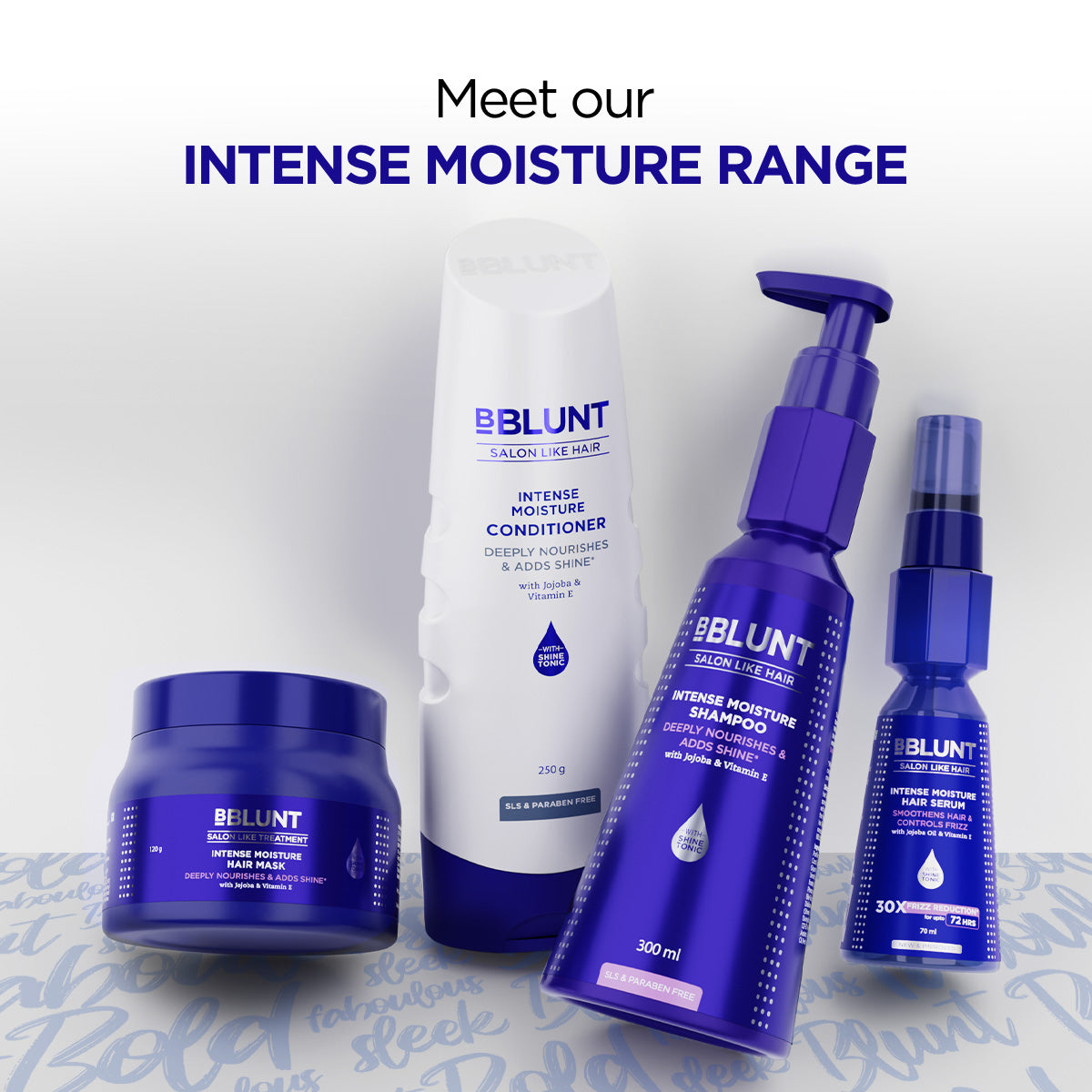 Intense Moisture Hair Mask with Jojoba Oil & Vitamin E for Nourished & Shiny Hair- 120 g