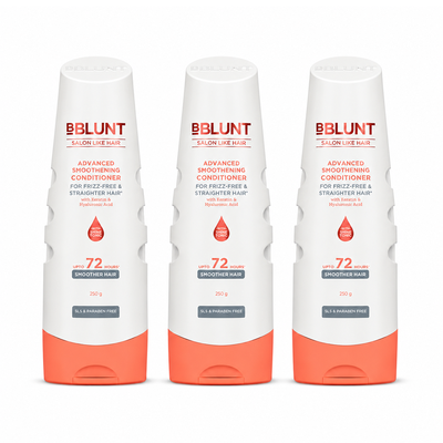 Advanced Smoothening Conditioner with Keratin & Hyaluronic Acid - 250 g(Pack of 3)