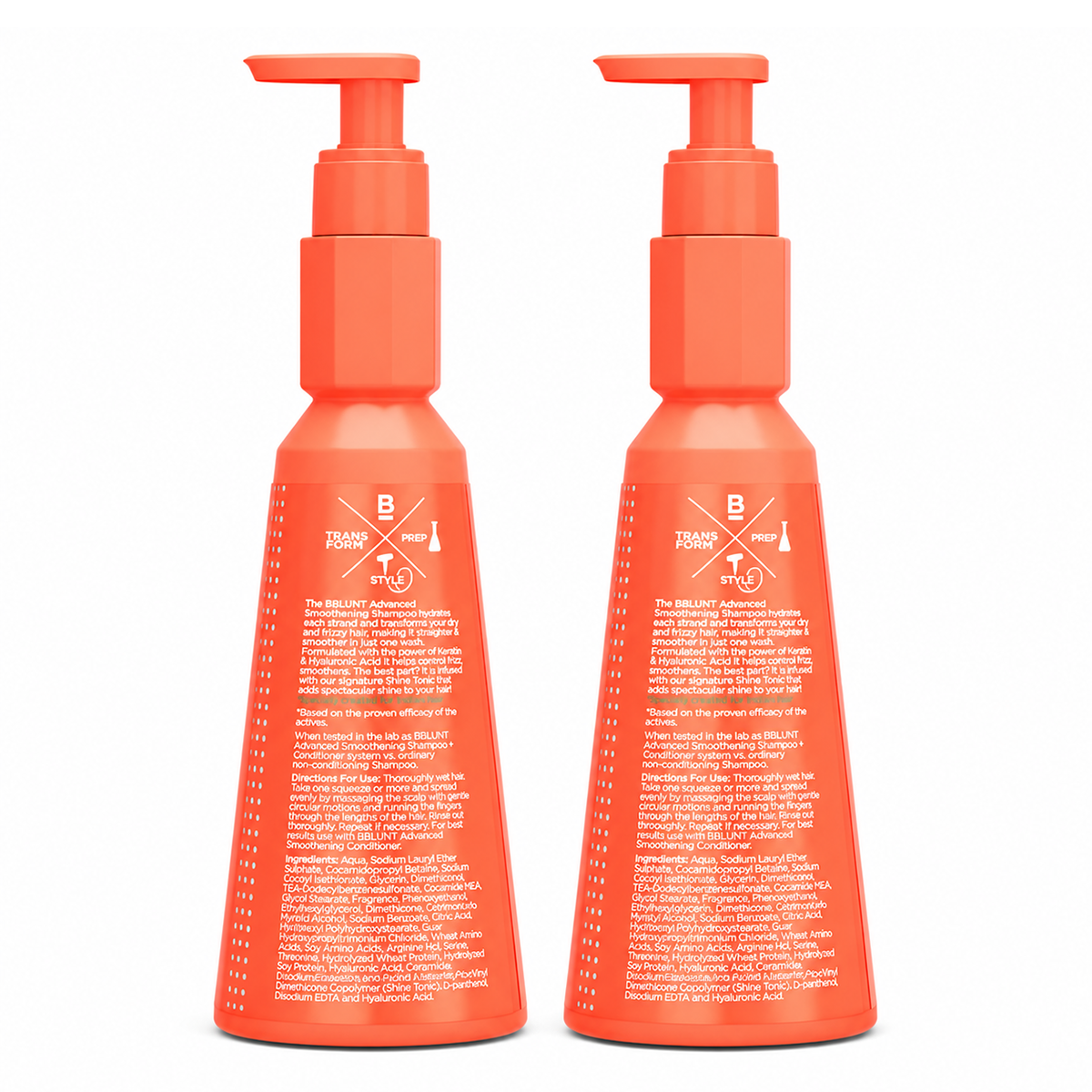 Advanced Smoothening Shampoo with Keratin & Hyaluronic Acid - 300ml(Pack of 2)