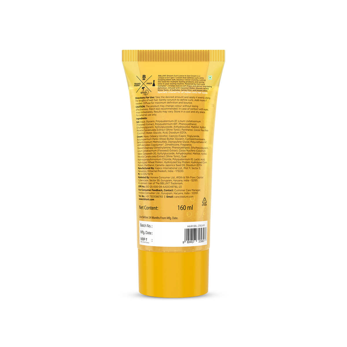 DREAM CURL 2-IN-1 GEL CREAM 160 ML